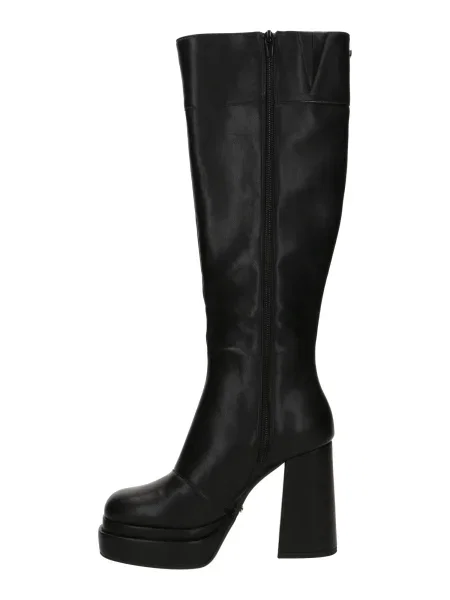 Buffalo cizme May Boot Btn cu drept negru