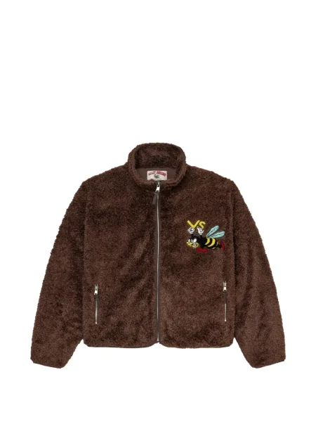 Hanorac din fleece Vale din fleece maro