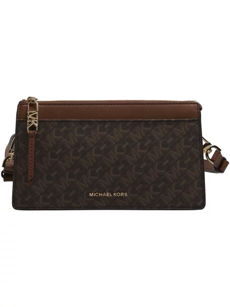 Kabelka Michael Michael Kors hnedá