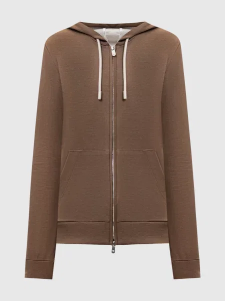 Спортивна куртка Miked з шовком Marco Pescarolo коричнева