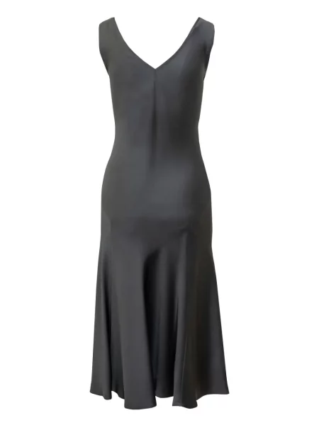 Rochie midi Max Mara până la genunchi de costum gri