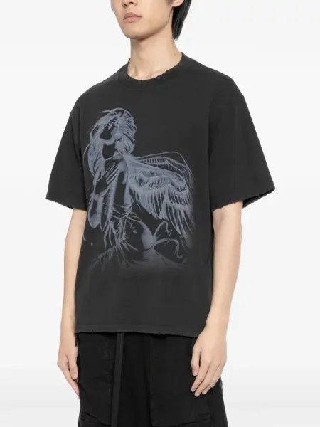 Tricou Warman cu imagine gri
