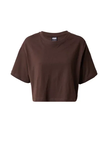 Urban Classics Tricou supradimensional maro