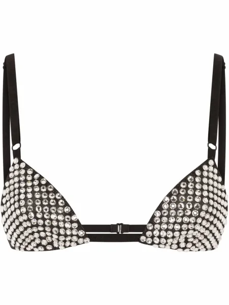 Sutien Dolce & Gabbana de cristal negru