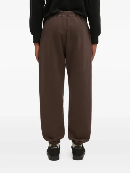 Pantaloni sport Aries cu imagine maro