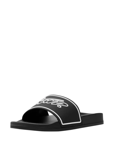Pull&Bear Saboți STWD negru alb