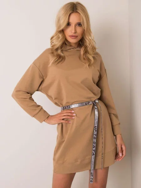 Rochie Fashionhunters de costum maro