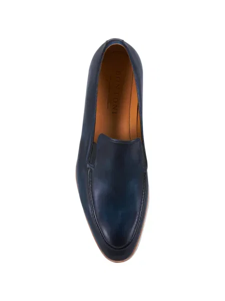 Pantofi loafer Bontoni casual albastru