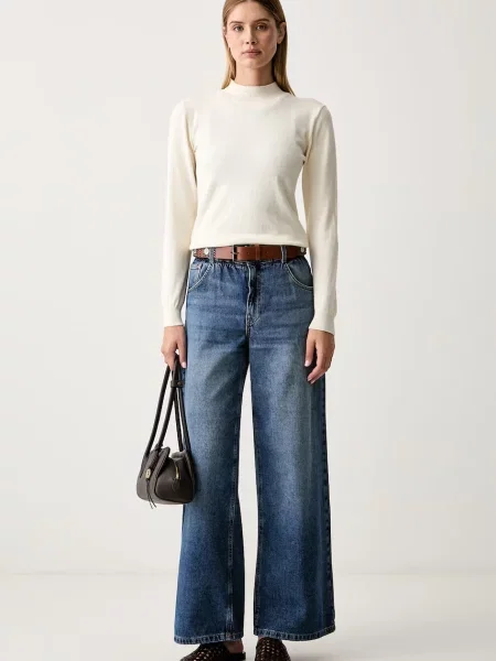 Liu Jo Blugi + curea Candy | Relaxed fit albastru