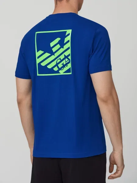 Футболка Ea7 Emporio Armani синя