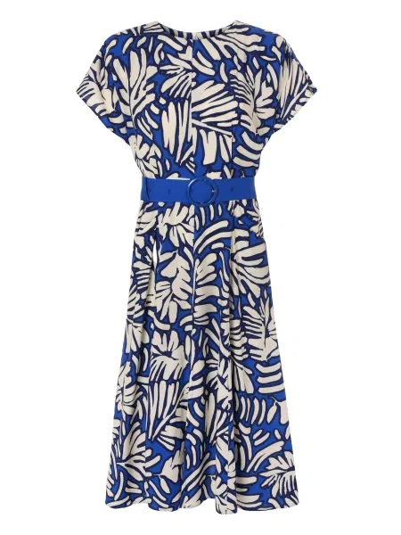 TATUUM Rochie Tikini ecru bleumarin albastru