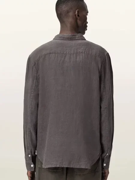 Льняная рубашка Allsaints