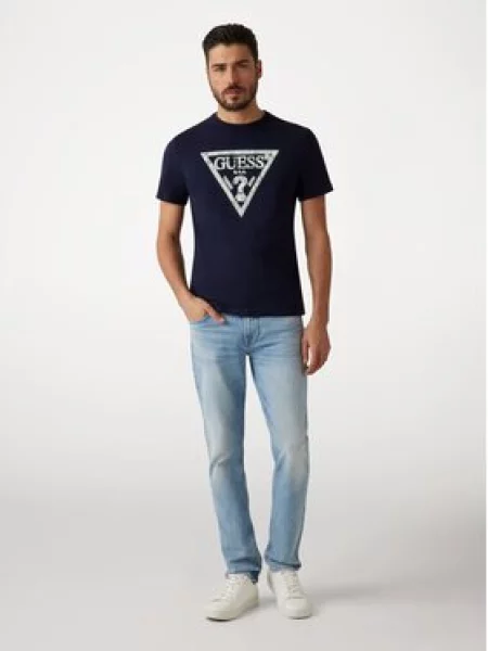 Klasické tričko Guess bílé