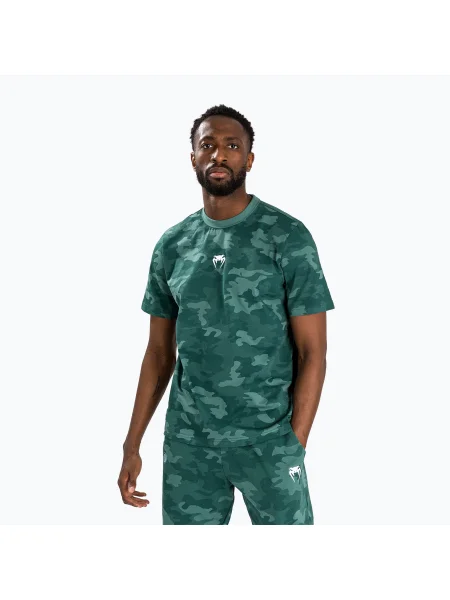 Мъжка тениска Venum Vortex XL тюркоазена камуфлажна зелено