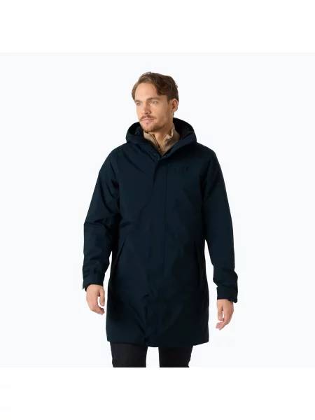 Geacă de ploaie pentru bărbați Helly Hansen Brussel Ins navy marină