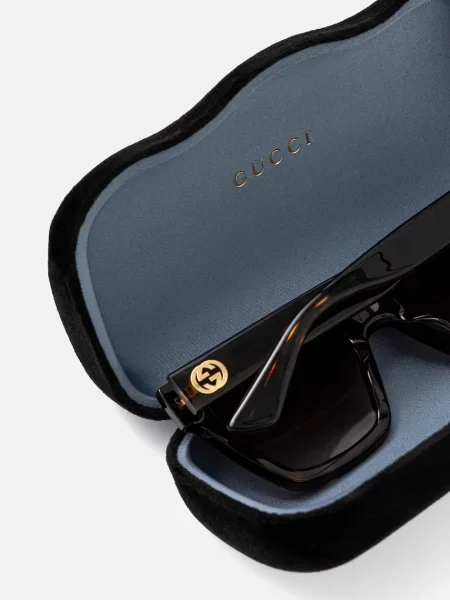 Солнцезащитные очки Gucci коричневые