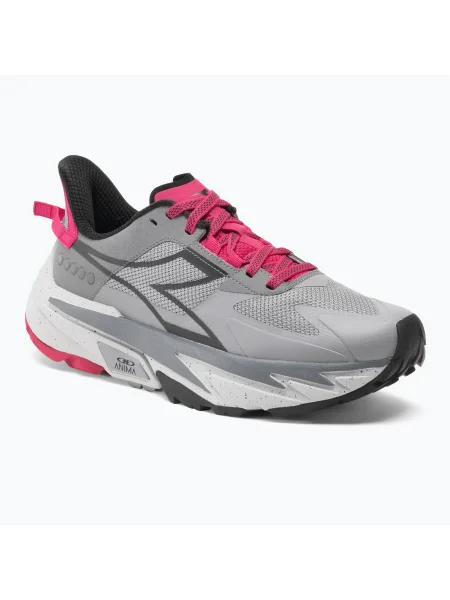 Olcsóbban. Női futócipő Diadora Equipe Sestriere-XT alloy/fekete/rubine red c. Méret: 39 EU fekete