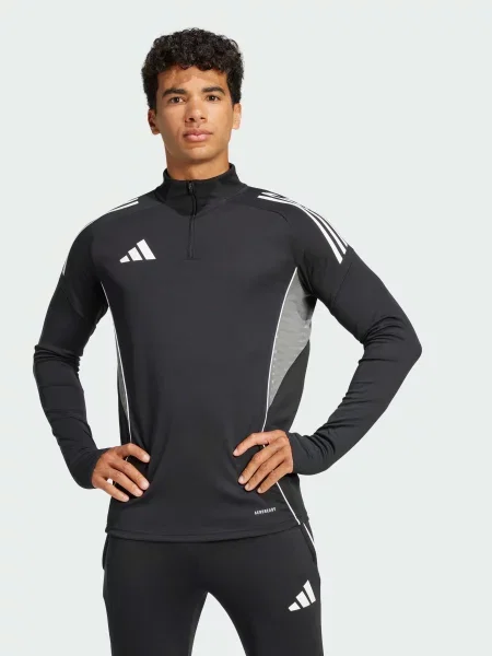 Переработанный свитер Adidas черный