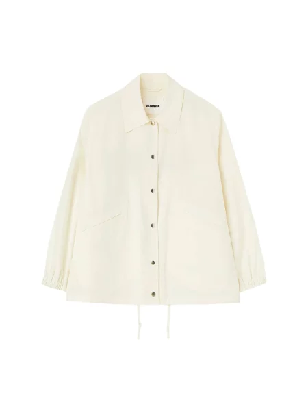 Lekka kurtka Jil Sander beżowa