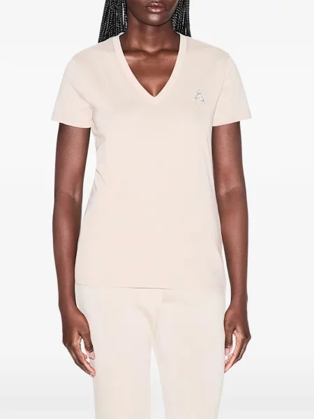 Tricou Armani Exchange cu decolteu în V
