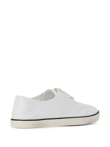 Fűzős csipkés sneaker Miu Miu fehér
