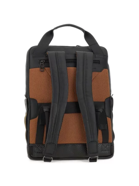 Rucsac Scharlau din piele negru