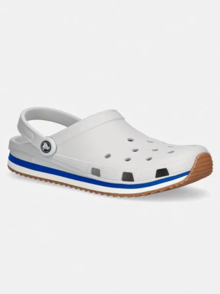 Жіноче Сабо Crocs світло-сірий синтетичний сірі