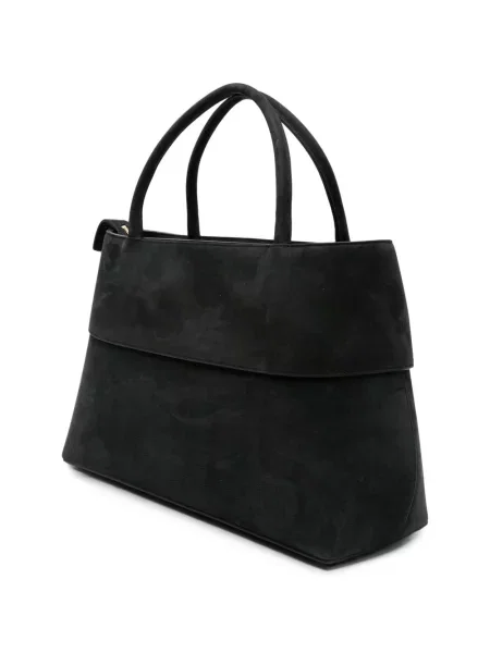Nubuck τσάντα shopper Toteme μαύρο