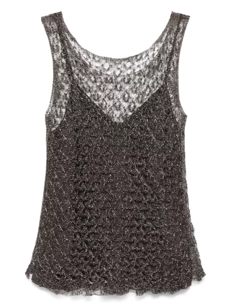 Dzianinowa kamizelka Jnby szara