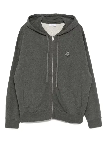 Hanorac cu glugă Maison Kitsune gri