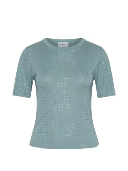 Stras tricou Marella albastru