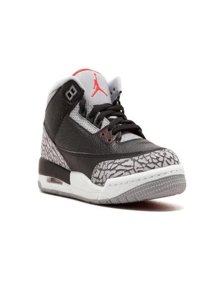 Sneakersy dziecięce Jordan 3 Retro czarne