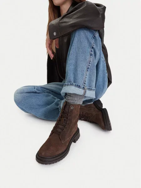 G-Star Raw Trzewiki ciemny brązowy