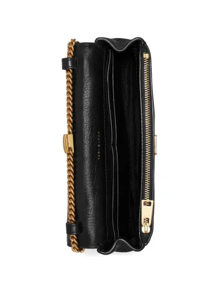 Matlasat colier Tory Burch negru