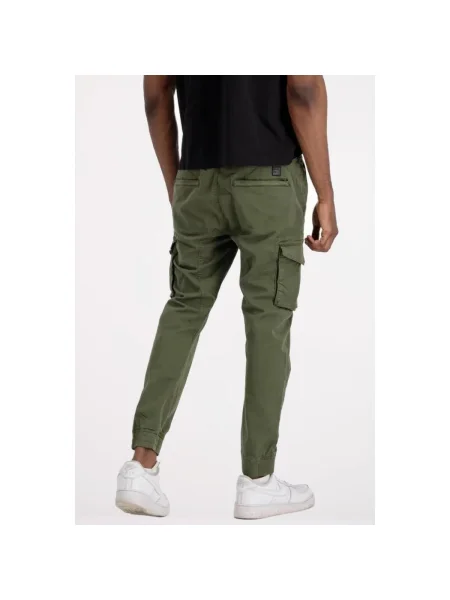 ALPHA INDUSTRIES Pantaloni cu oliv măslin