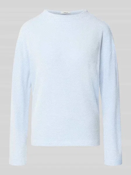Bluza dresowa o kroju relaxed fit ze stójką model Serata' Opus biała