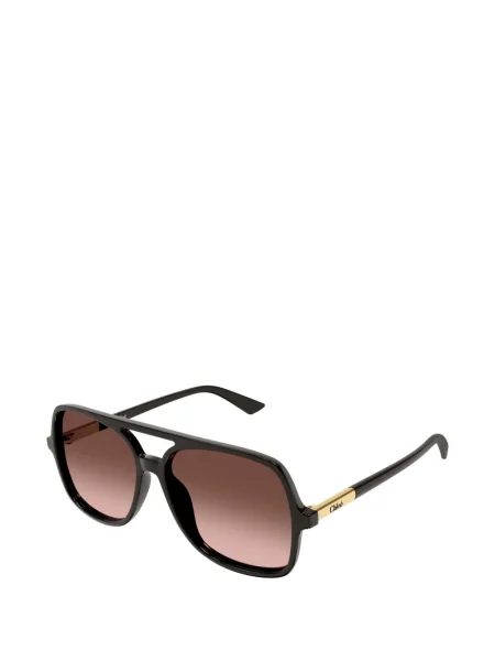 Ochelari de soare Chloé Eyewear negru