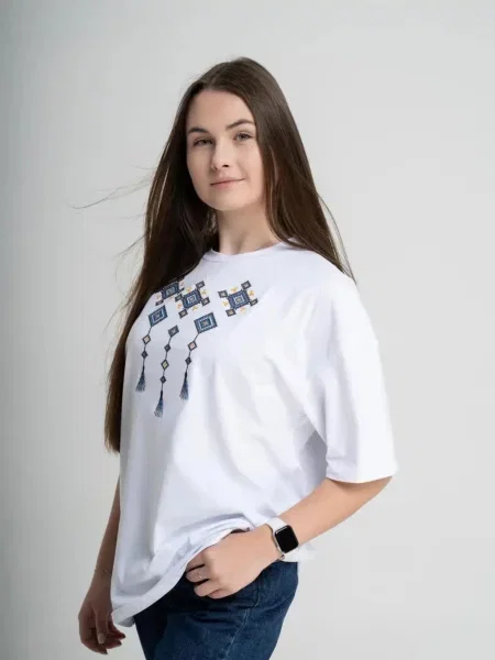 Вишита сорочка Melanika білий