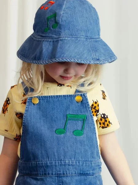 Детский джинсовый комбинезон Mini Rodini