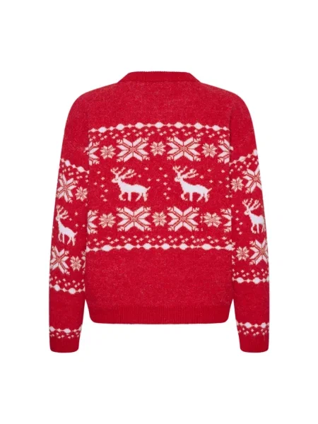 Sweter Kaffe czerwony