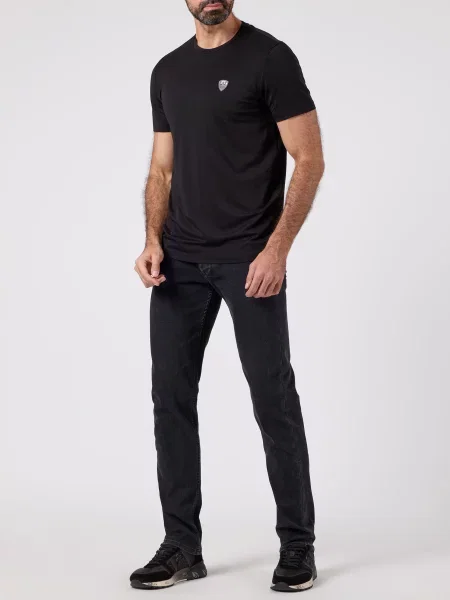 Футболка Ea7 Emporio Armani чорна