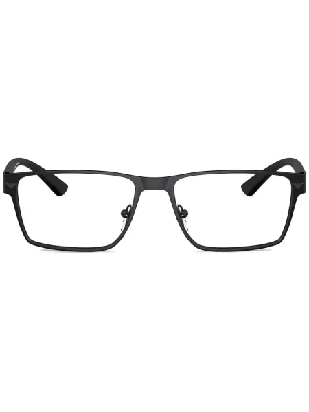 Ochelari de soare pătrați Emporio Armani negru
