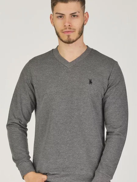 Pulover Dewberry gri