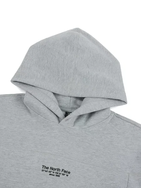 Hanorac cu glugă The North Face gri