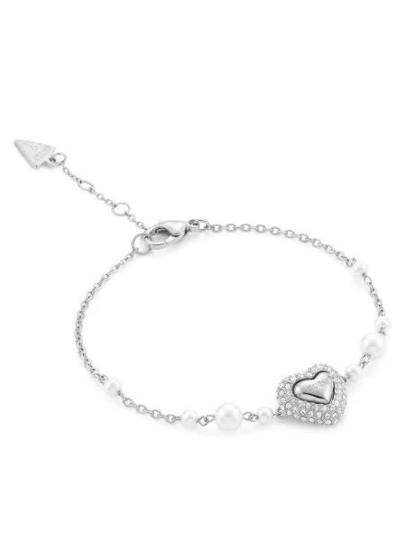 Браслет Guess серебряный