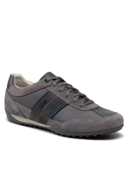 Sneakers Geox Wells Dark Grey EUR 42 γκρι