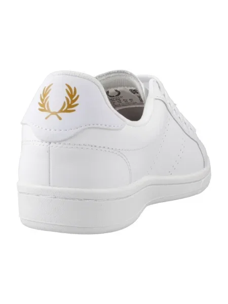 Pantofi Fred Perry din piele alb