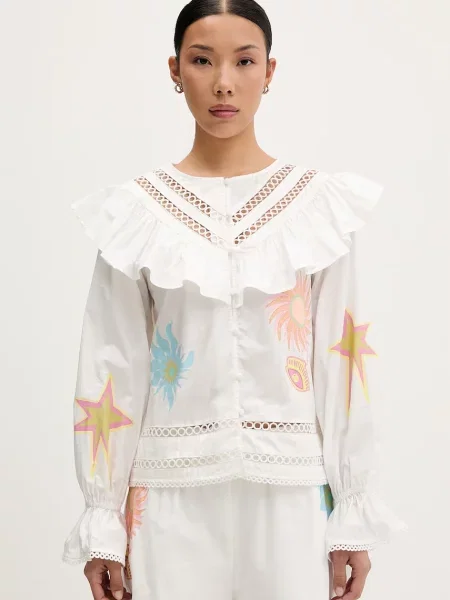 Never Fully Dressed cămașă din alb