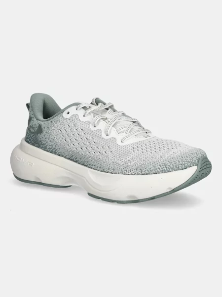 Обувки за бягане Under Armour Infinite зелено