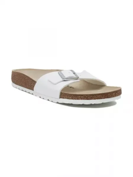 Birkenstock Șlapi Madrid BF | narrow fit alb
